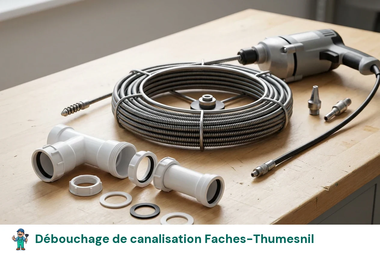 Débouchage de canalisation à Faches-Thumesnil