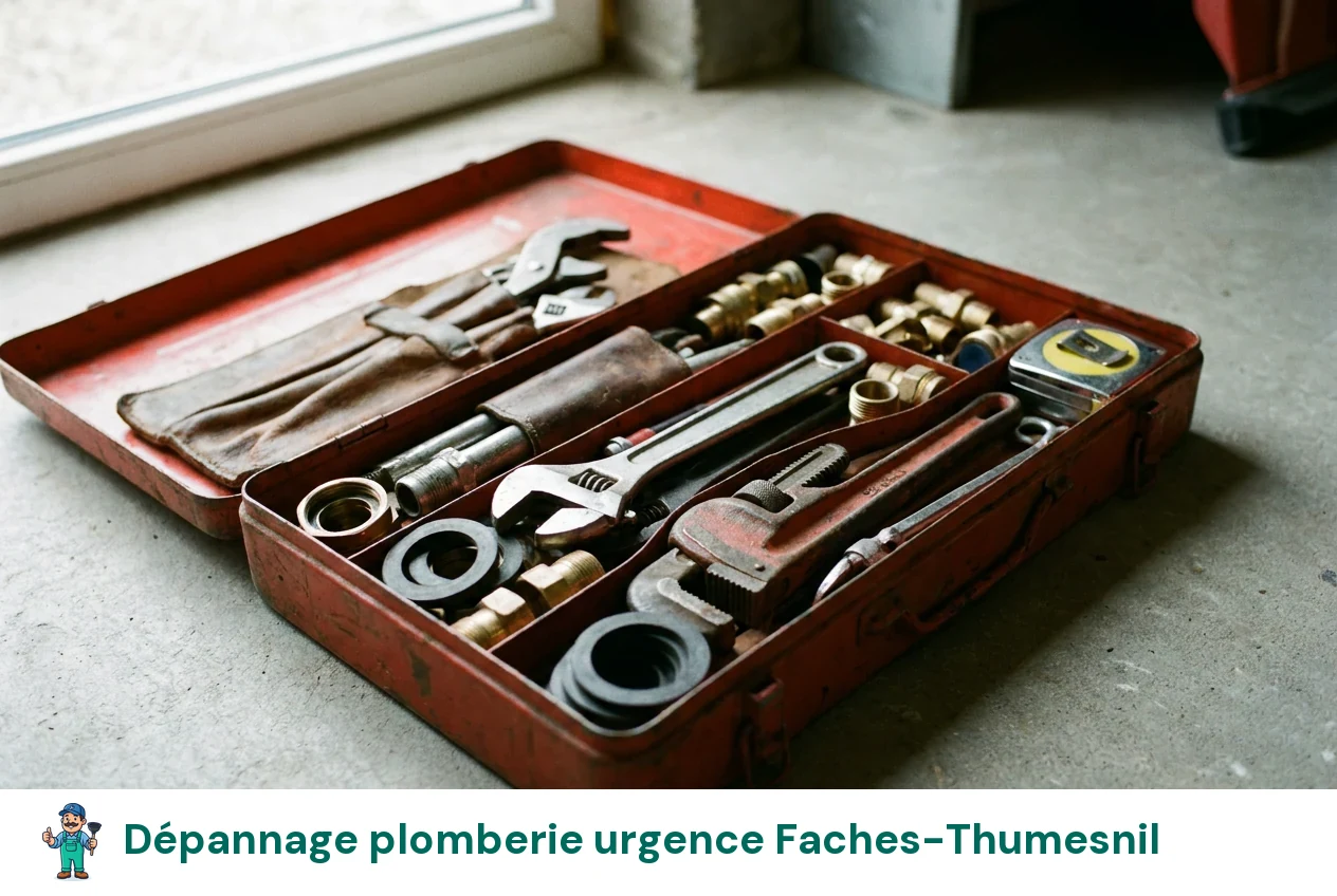 Dépannage plomberie urgence à Faches-Thumesnil