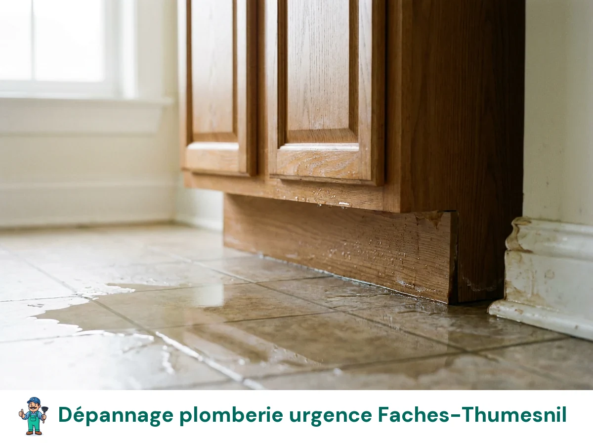 Dépannage plomberie urgence à Faches-Thumesnil