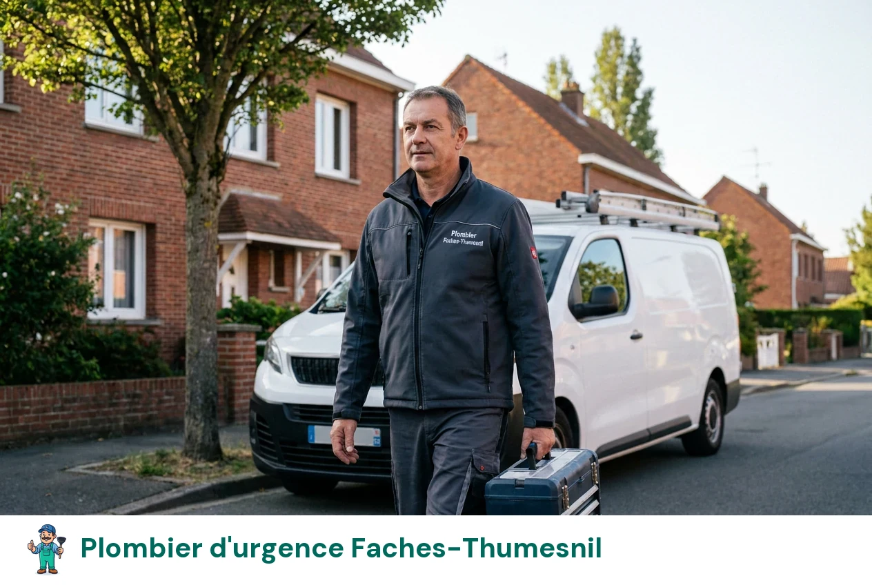 Plombier d'urgence à Faches-Thumesnil
