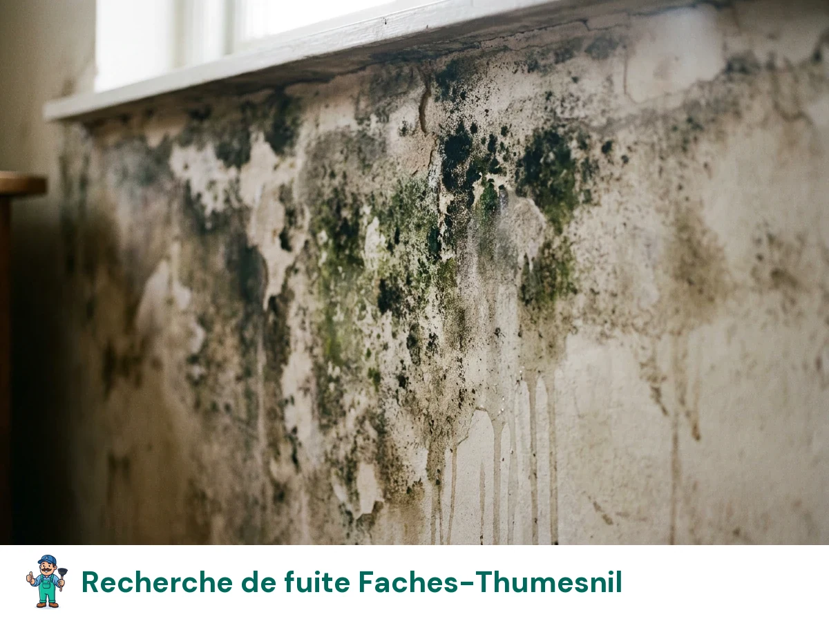 Recherche de fuite à Faches-Thumesnil