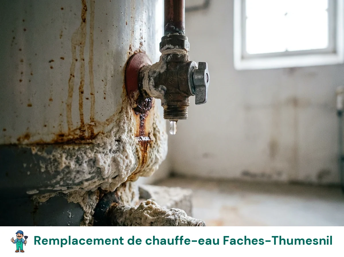 Remplacement de chauffe-eau à Faches-Thumesnil