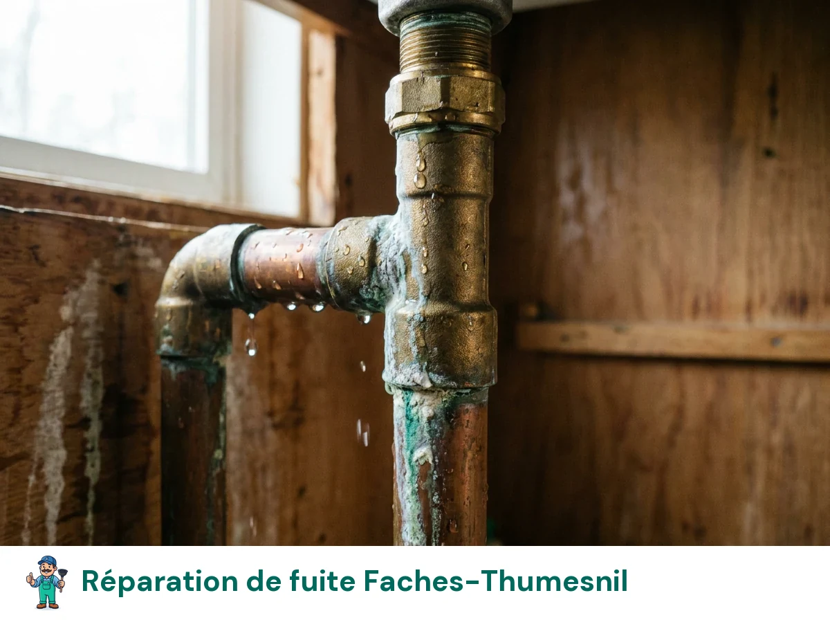 Réparation de fuite à Faches-Thumesnil