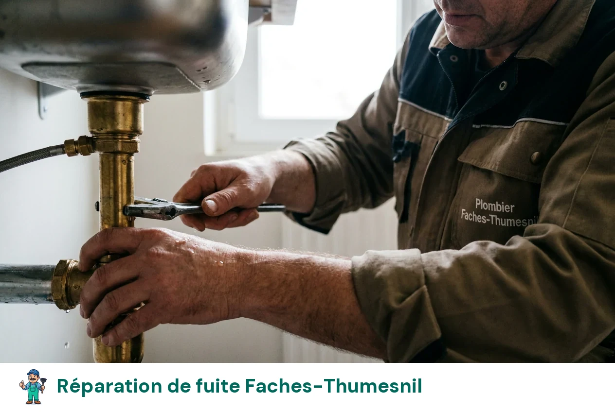 Réparation de fuite à Faches-Thumesnil